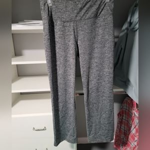 Grey yoga pants